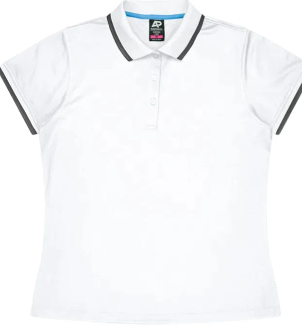 Aussie Pacific Portsea Lady Polo Shirt 2321 - Flash Uniforms 